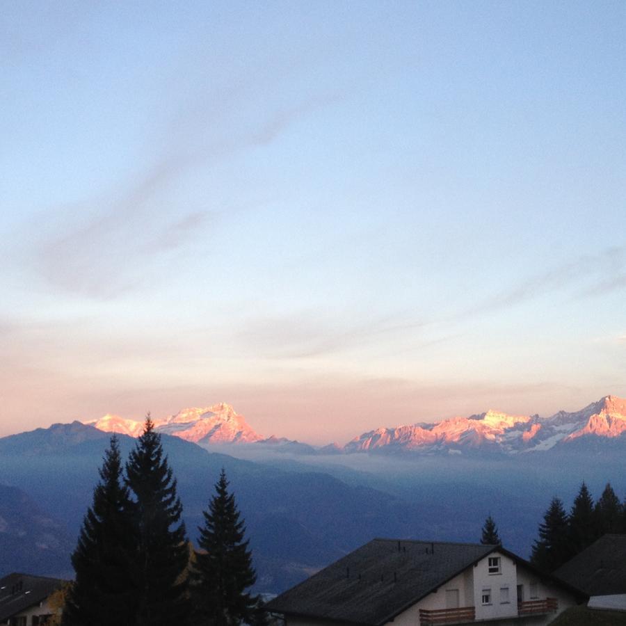 Romantic Chalet-Style Flat With Mountain View Torgon Dış mekan fotoğraf