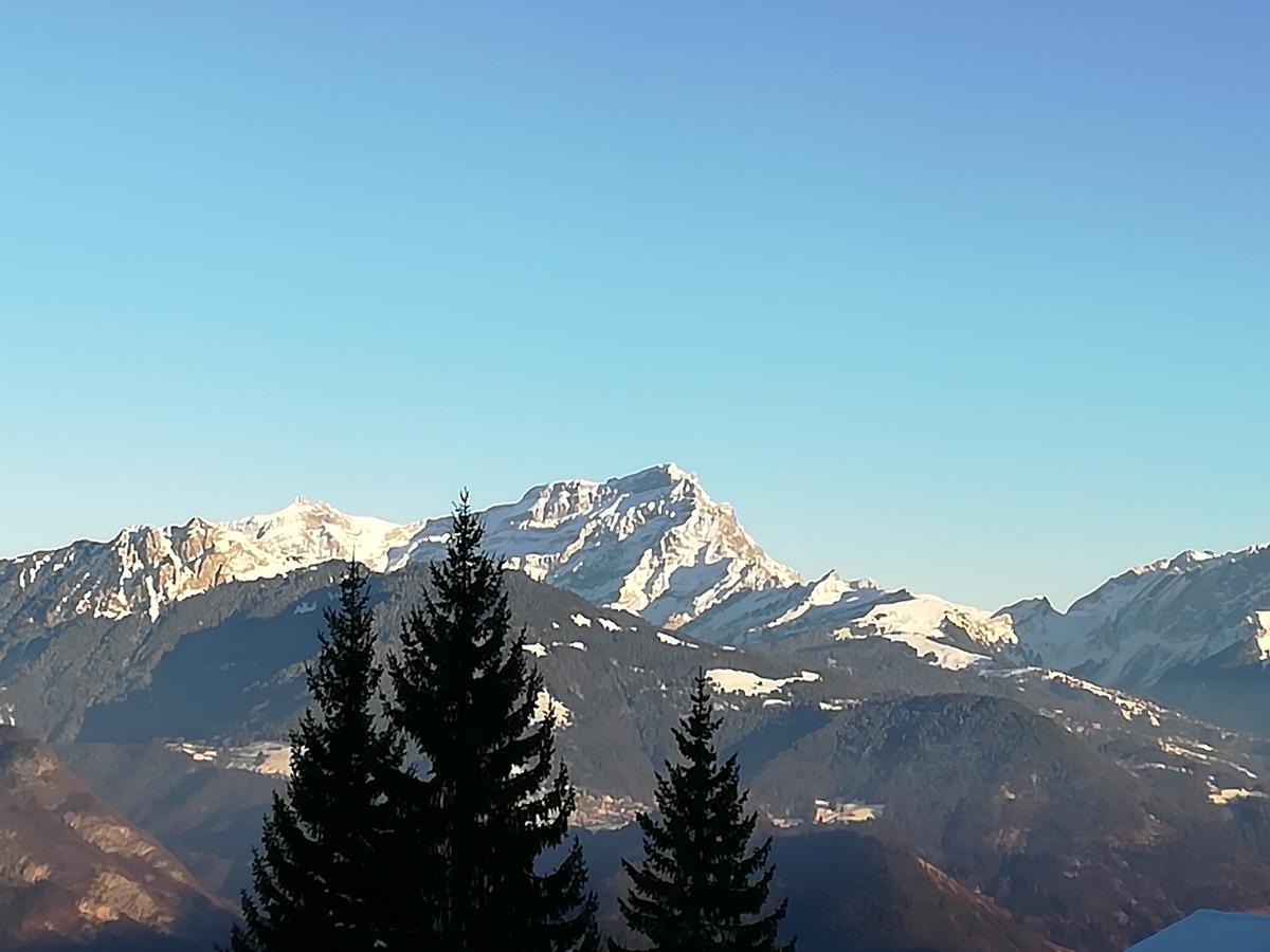 Romantic Chalet-Style Flat With Mountain View Torgon Dış mekan fotoğraf