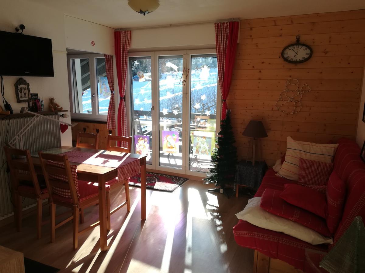 Romantic Chalet-Style Flat With Mountain View Torgon Dış mekan fotoğraf