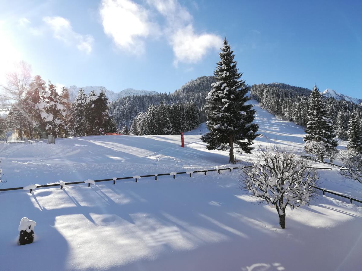 Romantic Chalet-Style Flat With Mountain View Torgon Dış mekan fotoğraf
